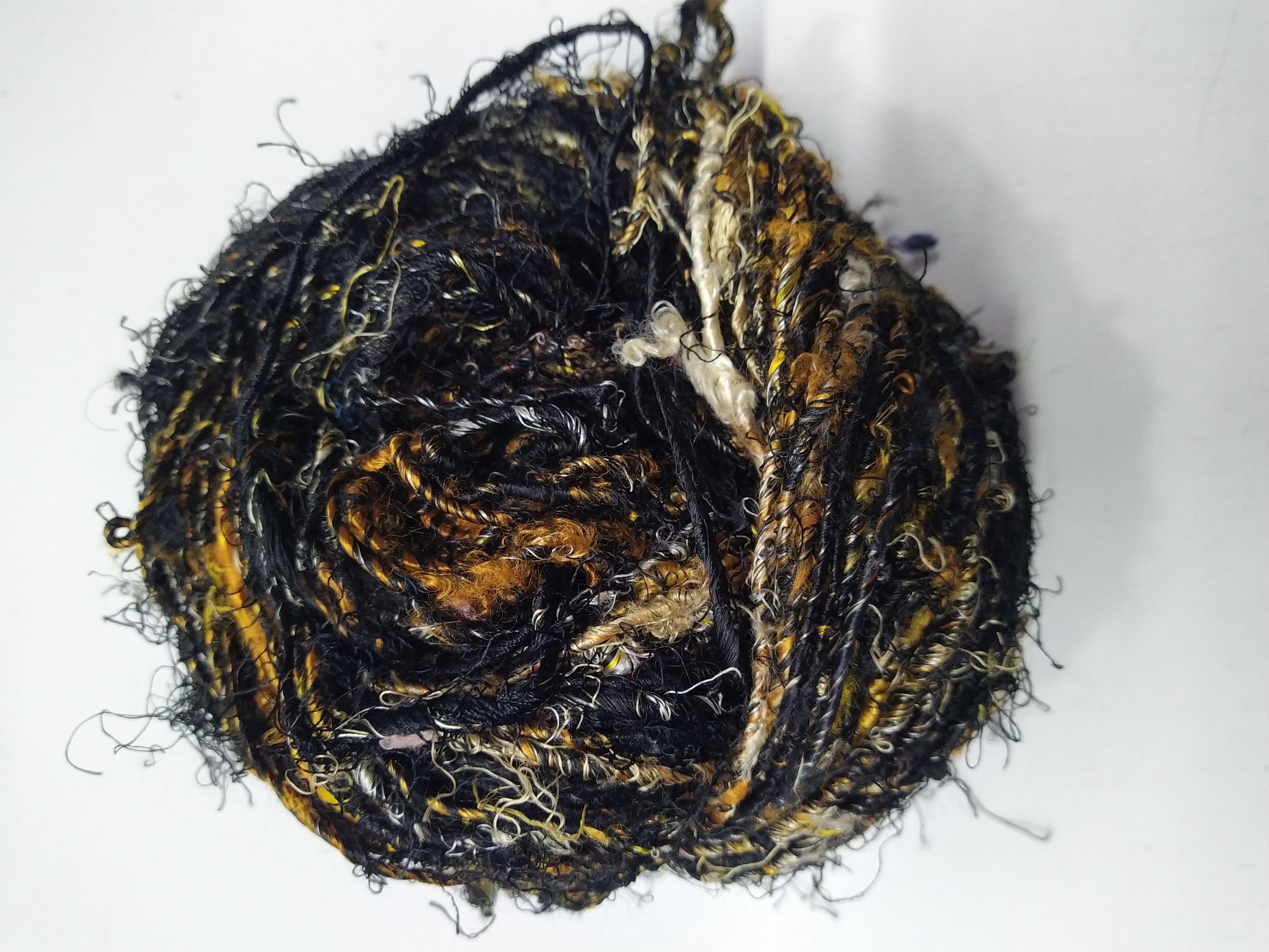 Recycled Banana silk yarn (29)